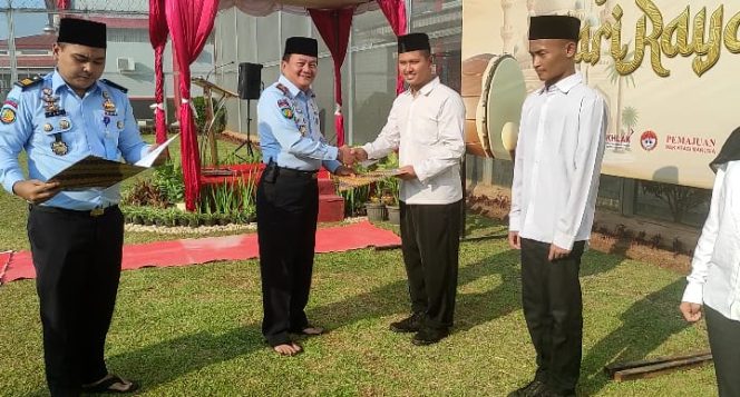 
 Lapas Kelas IIA Cikarang Berikan Remisi kepada 1.110 WBP di Hari Raya Idulfitri