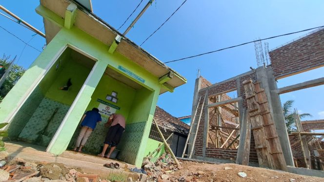 
 Pembangunan Terhenti, Panitia dan DKM Ajak Dermawan Bantu Wujudkan Masjid Nurul Huda Garut
