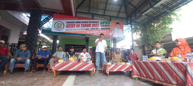 
 Reses Bambang Purwanto, Sambut Keluhan Warga Bekasi  Timur