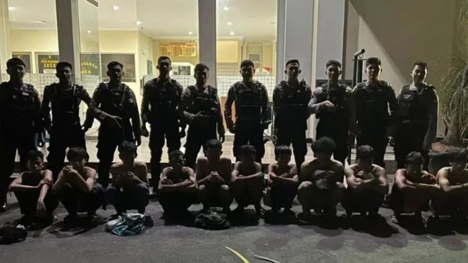 
 Polisi Amankan 11 Remaja Diduga Mau Tawuran
