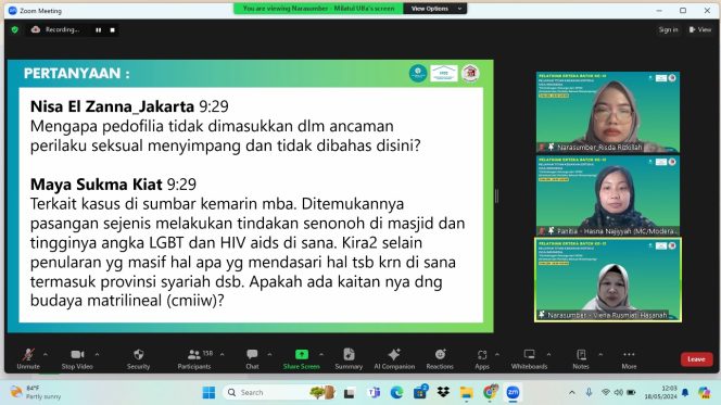 
 Bangun Keluarga Tangguh, GiGa Indonesia Gelar Pelatihan Perlindungan dari Perilaku Seksual Menyimpang