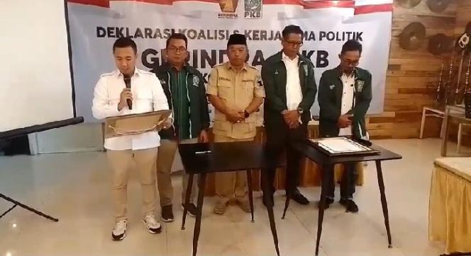 
 Sepakat Kerjasama di Pilkada Kota Bekasi, Gerindra – PKB Penuhi Syarat Pencalonan 20 Persen