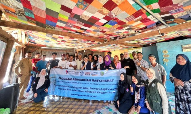 
 LSPR Institute Gandeng Disparekrafbud Kabupaten Manggarai Barat Berikan Penyuluhan Masyarakat NTT