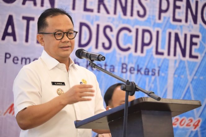 
 Pj. Wali Kota Bekasi Dukung Penuh Penggunaan Aplikasi Integrated Discipline System (I’DIS) untuk ASN Pemkot Bekasi