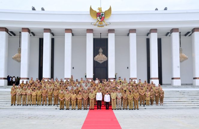 
 Hadir di IKN; Pj. Wali Kota Bekasi Hadir Rapat Bersama Presiden