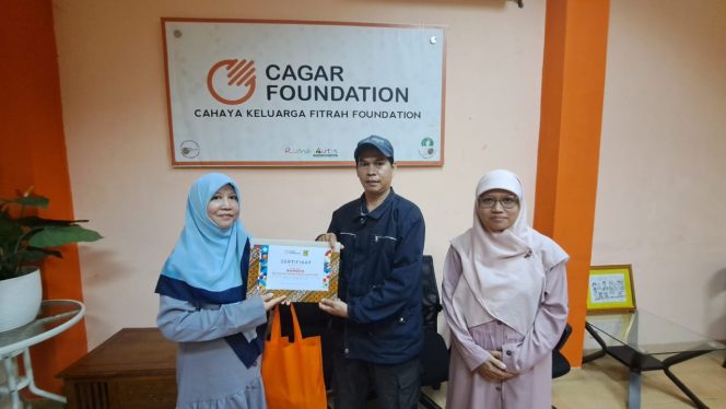 
 Cagar Foundation Apresiasi Komunitas Media Online Indonesia Advokasi Penyandang Disabilitas