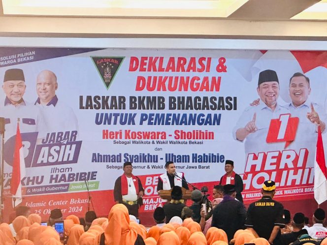 
 Laskar BKMB Nyatakan Dukungan untuk Heri-Sholihin