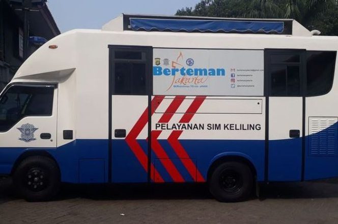 
 Mobil layanan SIM Keliling (korlantas.polri.go.id)