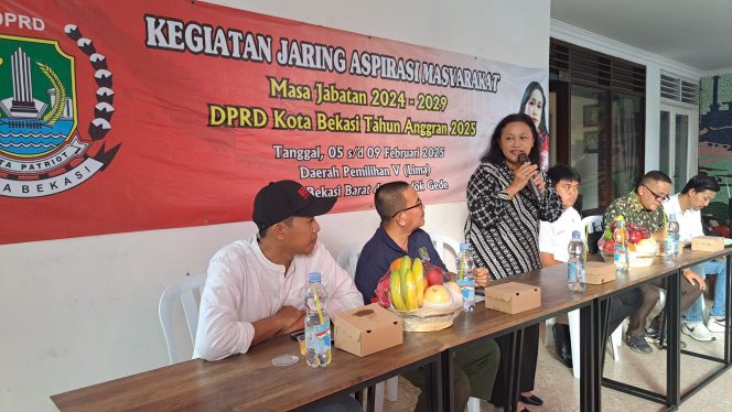 
 Dewan PSI, Yenny Kristianti Serap Aspirasi Warga Kranji, Buruknya Drainase Jadi Penyebab Utama Banjir