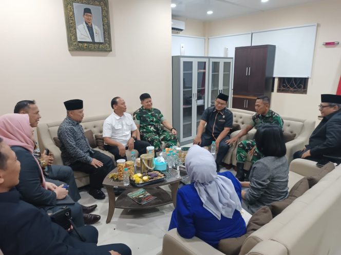 
 Pererat Sinergi, Dandim 0507 Bekasi Kunjungi DPRD Kota Bekasi