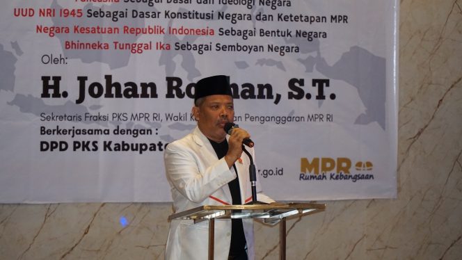 
 Johan Rosihan: Empat Pilar Kebangsaan Fondasi Moral Berpolitik